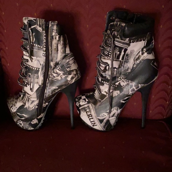 Scene Weaver Shoes - Scene Stiletto Platform Heels